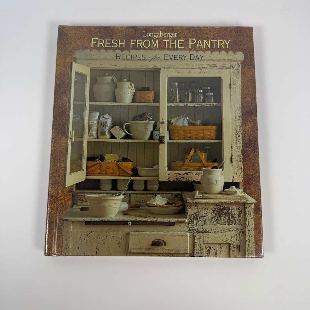 Longaberger Fresh From The Pantry Recipes For Every Day Hardcover Cookbook 87917